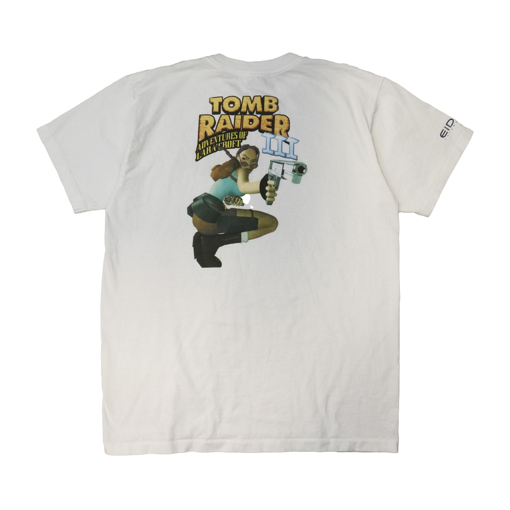 Vintage 90s Anvil Tomb Raider video game graphic T-Shirt Size L